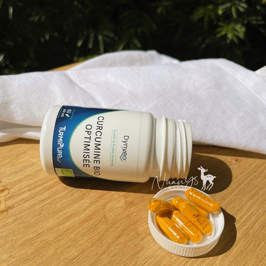 【关节保护 强化防御 有机】姜黄素胶囊 60粒/瓶 DYNVEO 法国 商品图3