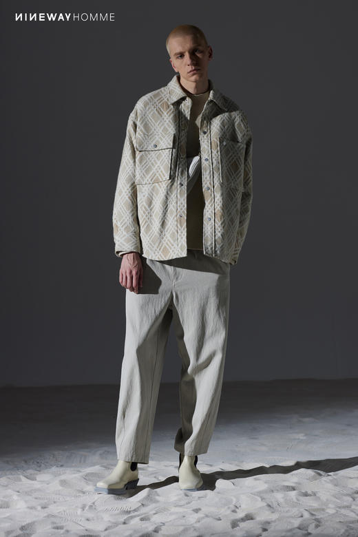 338701拼色格纹外套 商品图5