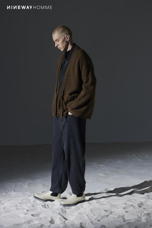 333287落肩休闲毛织开衫 商品图4