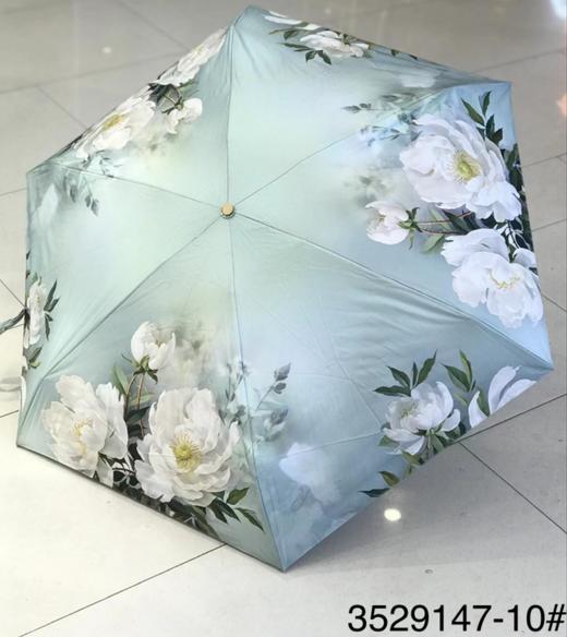 优品堂【如花如歌3】 五折、金骨、双面花、全遮光超轻防紫外线伞 商品图4