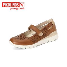 【Pikolinos 】 B3F | 派高雁24多材质拼接魔术贴拼色舒适单鞋PS246711