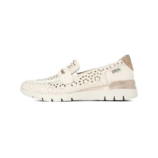 【Pikolinos 】 B3F | 派高雁24多材质拼接中口镂空拼色乐福单鞋PS246706 商品图1