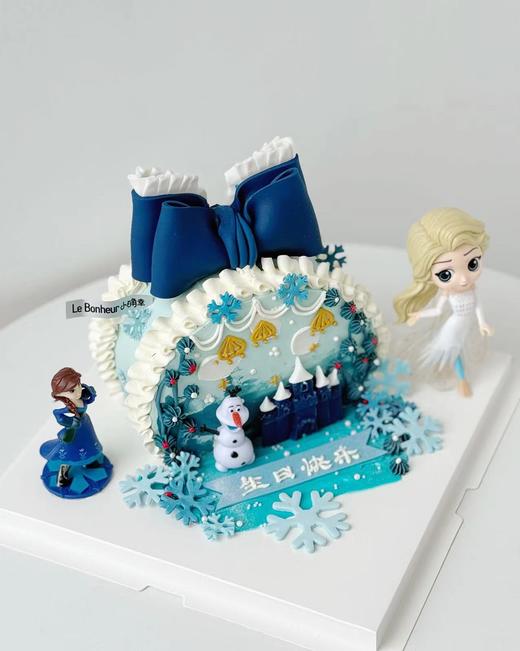 冰雪奇缘 奶油蛋糕 商品图1