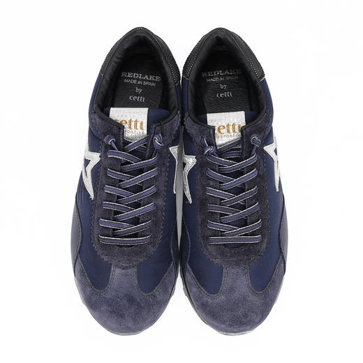 #限时特价#西班牙原产时尚超舒适高端轻奢休闲皮鞋女款C1259海蓝色(自带清香&一脚蹬款式） 商品图5