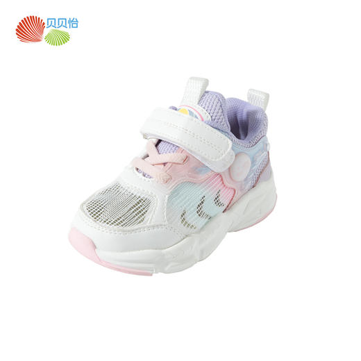 贝怡儿童休闲运动鞋2024春季新款男童板鞋小童一脚蹬防臭跑步鞋ZB1DX013 商品图8