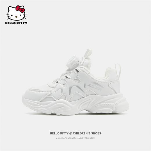 HelloKitty儿童运动鞋2023冬季新款中大童女孩加绒保暖棉鞋女童鞋 商品图0