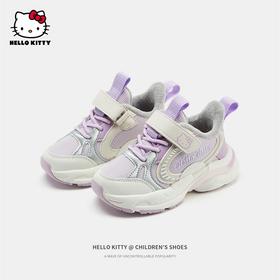 HelloKitty童鞋女童运动鞋冬季新款儿童加绒棉鞋中大童女孩保暖鞋