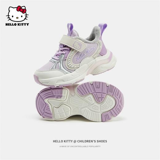 HelloKitty童鞋女童运动鞋冬季新款儿童加绒棉鞋中大童女孩保暖鞋 商品图2