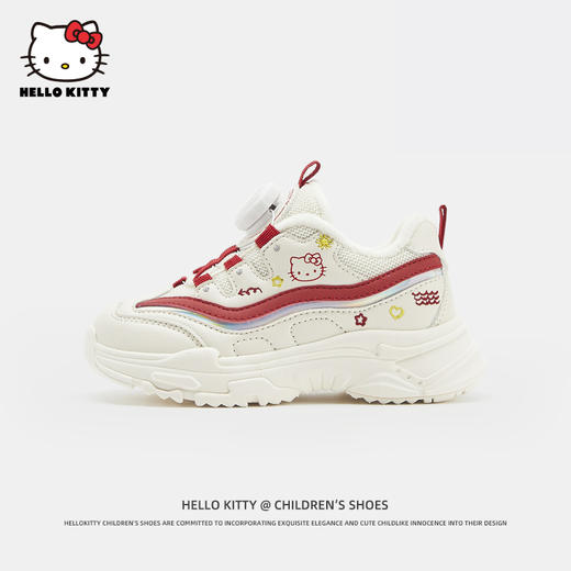 HelloKitty女童鞋子冬季加绒二棉运动鞋2023新款棉鞋秋冬款儿童鞋 商品图0