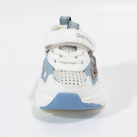 贝贝怡儿童运动鞋春秋透气休闲鞋男女童魔术贴跑步鞋防臭宝宝鞋子ZB1DX010 商品图4