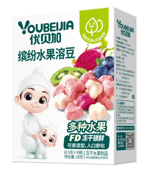 优贝加缤纷水果小溶豆18 商品图0