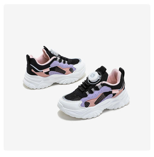 HelloKitty童鞋女童单网透气运动鞋夏季新款儿童网面休闲鞋潮28-37 K3526831 商品图2