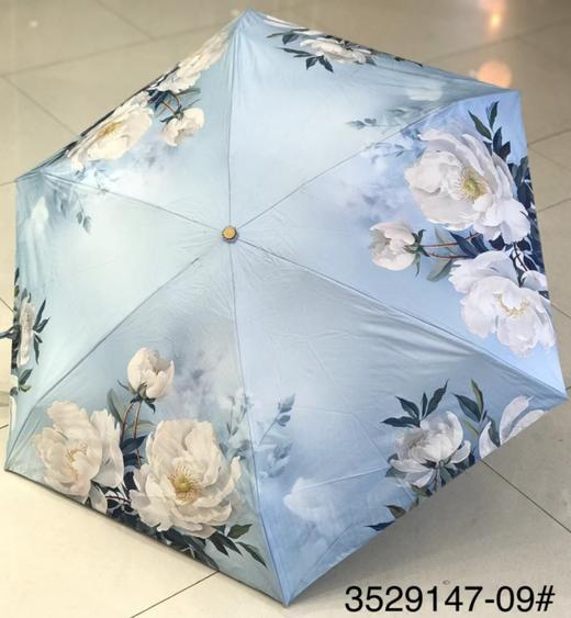 优品堂【如花如歌3】 五折、金骨、双面花、全遮光超轻防紫外线伞 商品图13