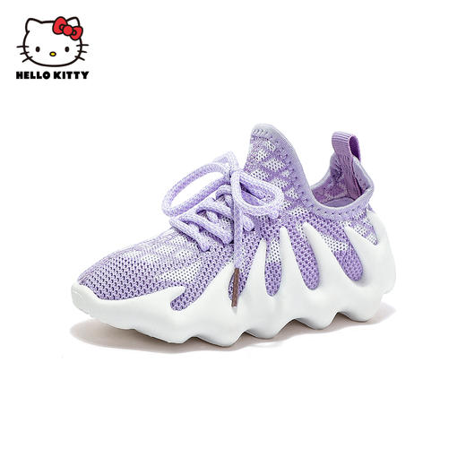 HelloKitty童鞋女童轻便舒适运动鞋春季新款儿童透气防滑跑步鞋26-37 K3516817
 商品图1