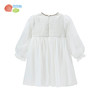 贝贝怡童装女童连衣裙2024春季新款中式公主裙中小童长袖连身裙子ZB1DQ004 商品缩略图1