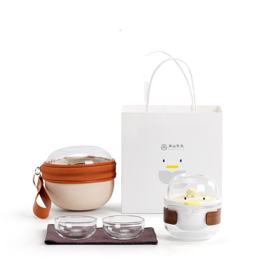 【积分】加油鸭便携式茶具旅行套装 商品图2