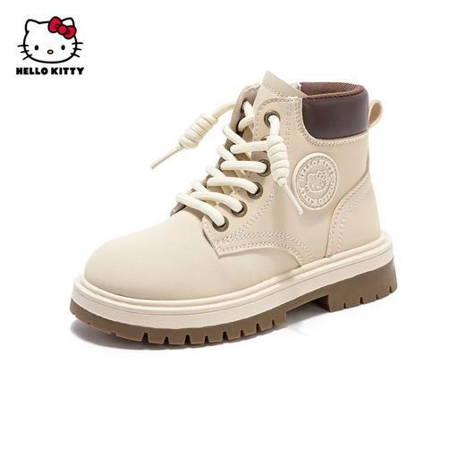 HelloKitty童鞋春秋新款儿童高筒马丁靴中大童女孩防滑软底短靴子 商品图1