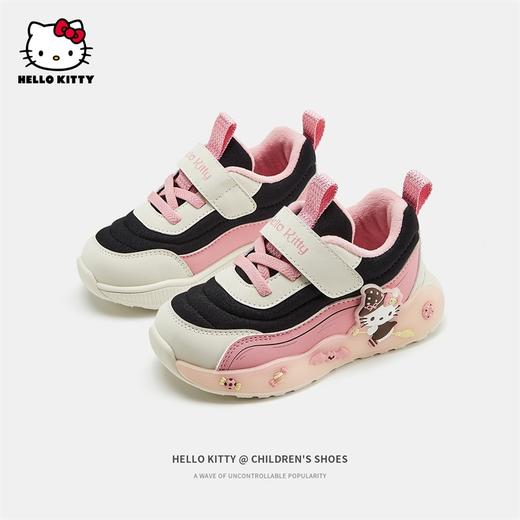 HelloKitty童鞋女童运动鞋冬季2023新款儿童加绒棉鞋小童保暖鞋 商品图2