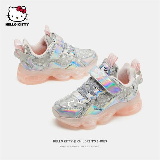 HelloKitty童鞋儿童棉鞋2023冬季新款中大童女孩加绒保暖运动鞋 商品图2