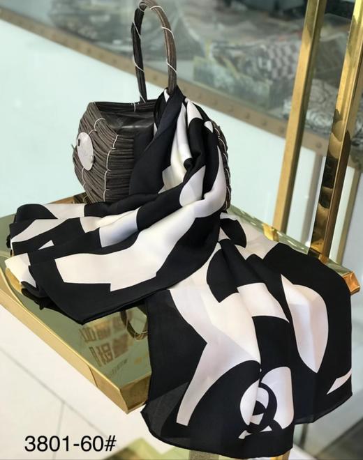 优品堂【花花世界】手感丝围巾空调巾、防晒巾长巾 商品图6