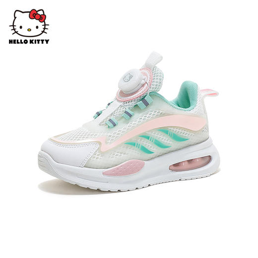 HelloKitty童鞋女童单网运动鞋夏季新款儿童旋转纽扣鞋透气网面鞋 K3526840 商品图2