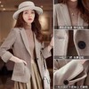 雀说 小西装外套女春秋季女士气质短款毛呢西服4ZF-A703 商品缩略图2