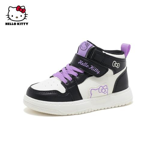 HelloKitty童鞋女童高帮板鞋2024春季新款小白鞋软底儿童运动鞋子26-37 K3536809
 商品图2