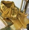 优品堂【迷醉春风】真丝+羊毛绣花长巾 商品缩略图3