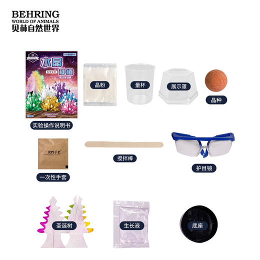贝林自然世界水晶种植DIY动手玩具 商品图3