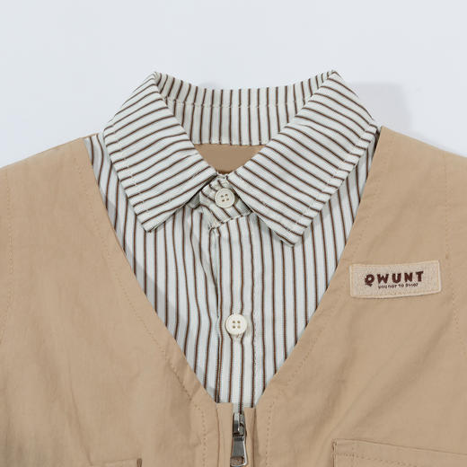 贝贝怡童装男童套装两件套2024春装潮酷工装时尚衬衫长裤春秋衣服ZB1DT017 商品图3