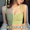 【轻薄舒适】多情猫防走光抹胸小胸聚拢内衣女收副乳美背薄款文胸罩 商品缩略图0