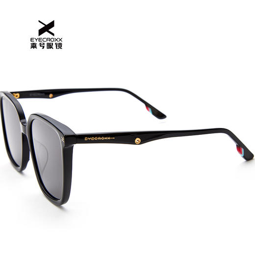 【太阳镜】乘号EYECROXX墨镜情侣款 | 经典方圆镜框、防紫外线大框显脸小潮风太阳镜 商品图7