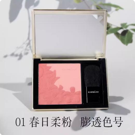 卡姿兰慕色浮雕腮红（01春日柔粉） 商品图0