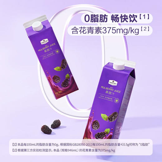 MM 山姆 Member's Mark 桑葚汁 946ml*6支 商品图3