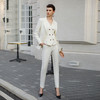 IWY/白色西装马甲三件套女2024春秋新款主持人女神气质西装套装CPM1949 商品缩略图1