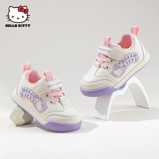 HelloKitty童鞋女宝宝运动鞋2024春季新款软底休闲鞋女童鞋机能鞋 商品图1