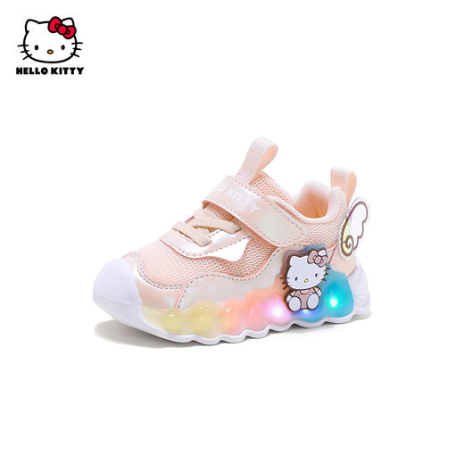 HelloKitty童鞋女童运动鞋网面鞋春夏2024新款儿童亮灯鞋宝宝鞋子 商品图3