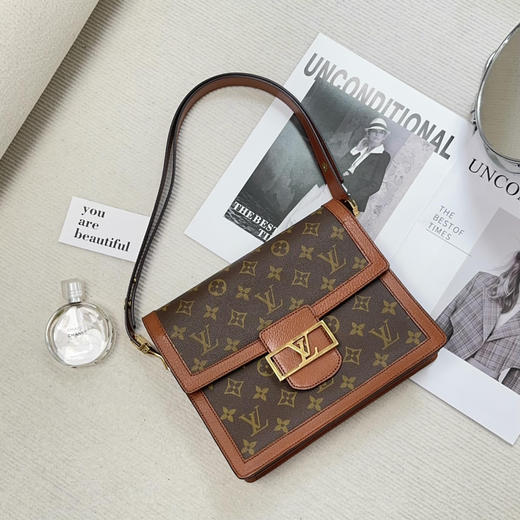 Lv 中古 单色 老花 达芙妮 斜挎包 商品图2
