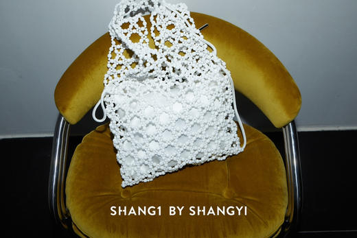 白色亚克力编珠包(简易折叠包) 商品图4