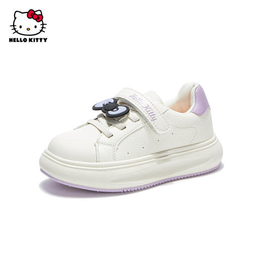 HelloKitty童鞋女童板鞋2024春季新款中大童轻便休闲鞋儿童小白鞋 商品图1
