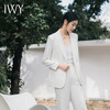 IWY/早春白色西装套装女宽敞西服宽松韩版主持人高级医美正式场合服装C13515+P33515 商品缩略图2