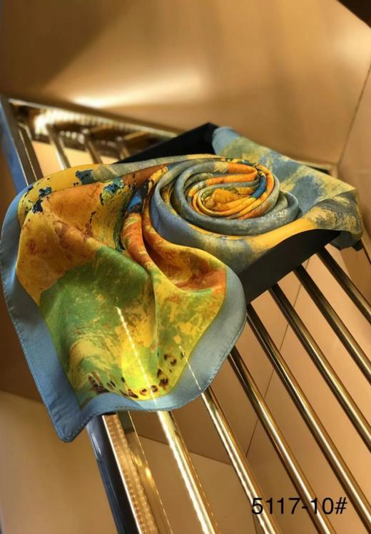 下架 优品堂【织锦方巾】70x70手感丝方巾 商品图3