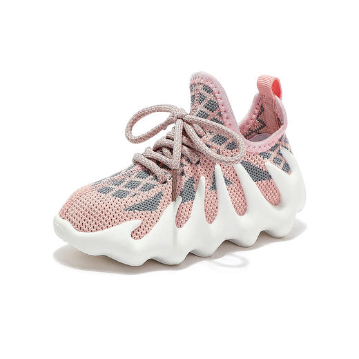 HelloKitty童鞋女童轻便舒适运动鞋春季新款儿童透气防滑跑步鞋26-37 K3516817
 商品图3