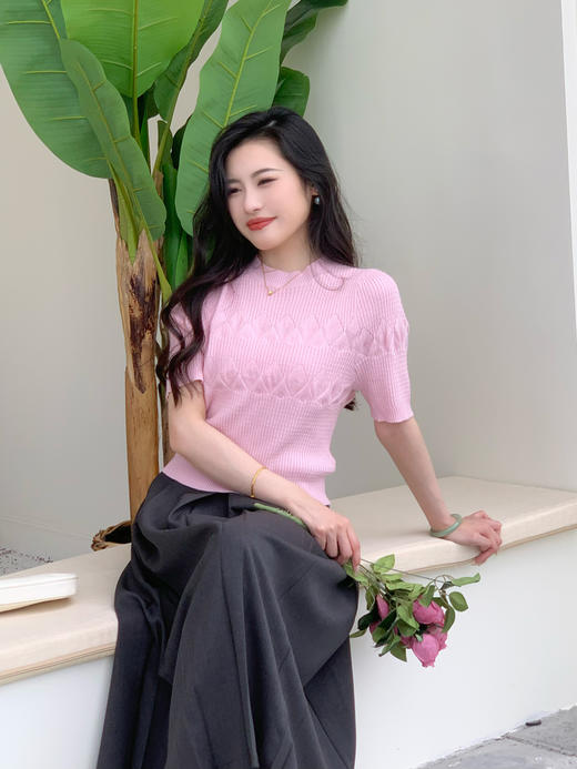 【百图lulu定制】【奥黛丽伞裙】送腰带 垂顺 双褶 半身裙 伞裙 商品图9