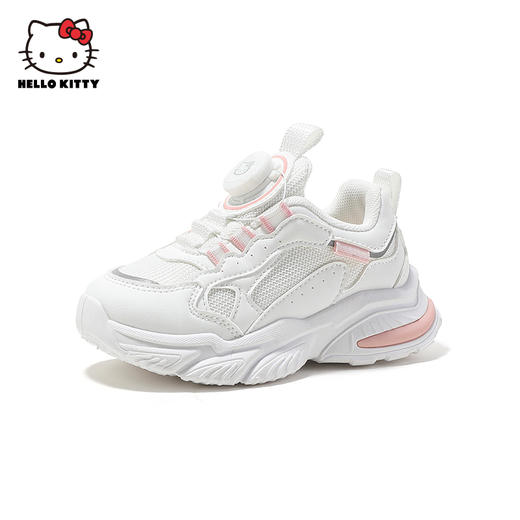 HelloKitty童鞋女童运动鞋2024春季新款旋钮扣跑鞋小女孩休闲鞋潮 商品图3