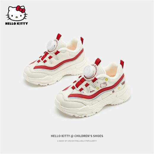 HelloKitty女童鞋子冬季加绒二棉运动鞋2023新款棉鞋秋冬款儿童鞋 商品图1