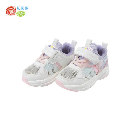 贝怡儿童休闲运动鞋2024春季新款男童板鞋小童一脚蹬防臭跑步鞋ZB1DX013 商品图7