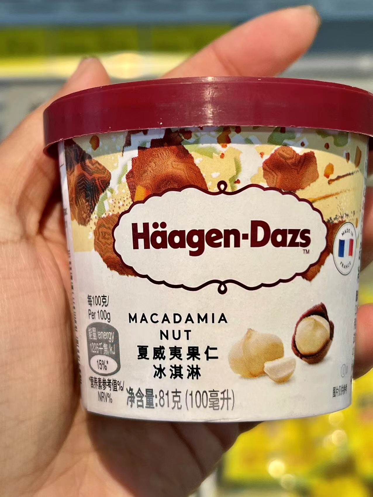 哈根达斯—夏威夷果仁口味