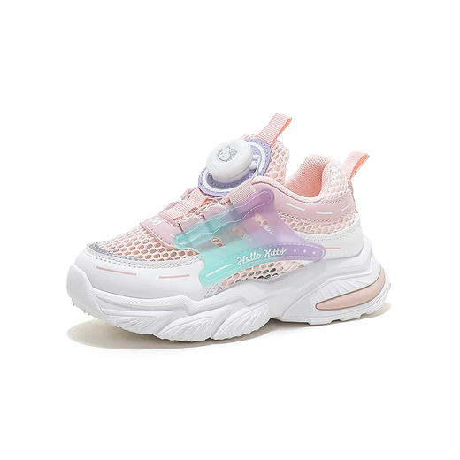 HelloKitty童鞋女童运动鞋夏季新款单网透气儿童透气旋转扣跑鞋 K3526841 商品图3