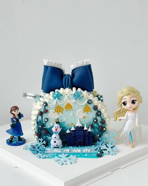 冰雪奇缘 奶油蛋糕 商品图0